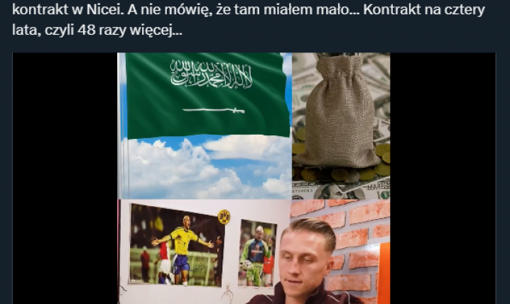 Marcin Bułka zdradził, ile razy więcej zarabia w Arabii!